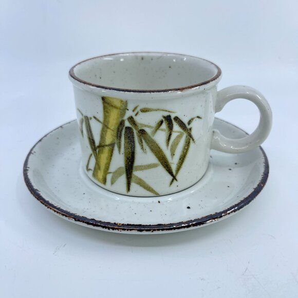 vintage stonehenge midwinter rangoon cup and saucer 1980's - Picture 1 of 7